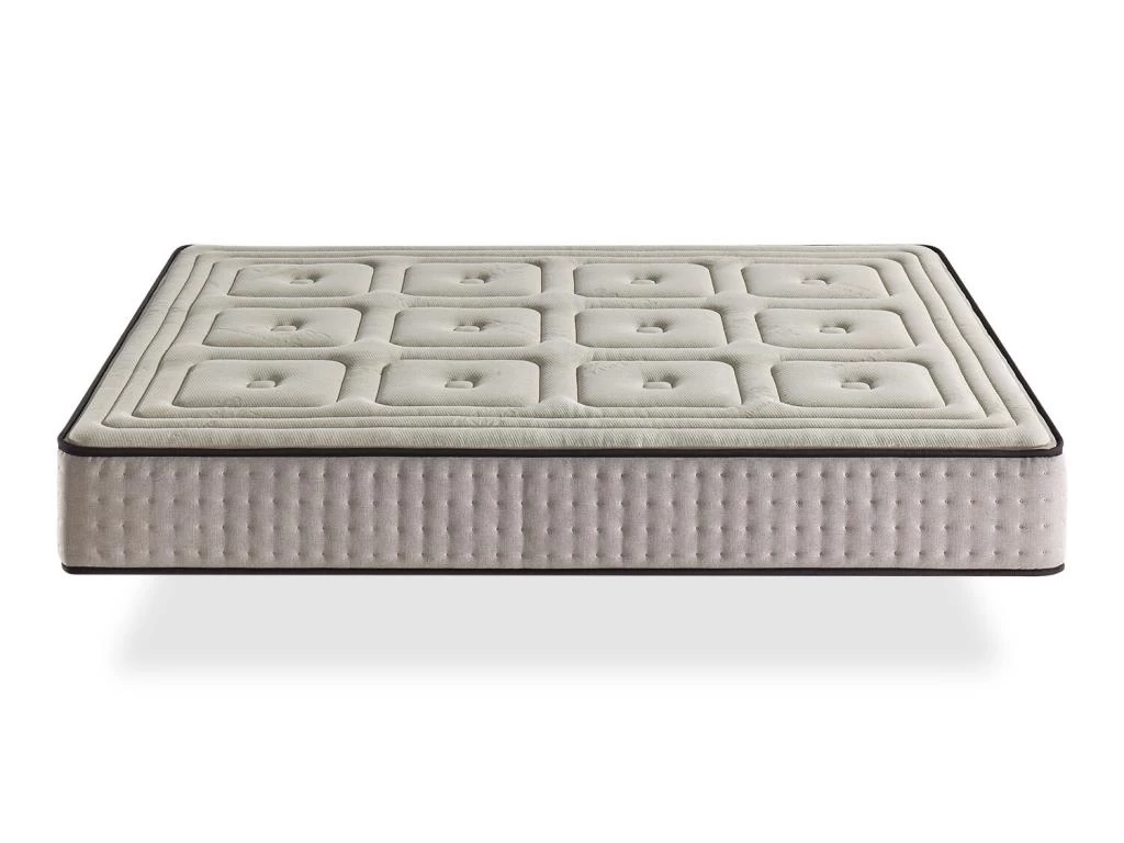 Matelas Naturel 100X200 ORGANIC, Epaisseur 26 CM, 100% Coton Et Lin, Relaxation Musculaire, Durable Et Ergonomique. FermetĂ© 3 Sur 5 Moyenne11 â Image 3