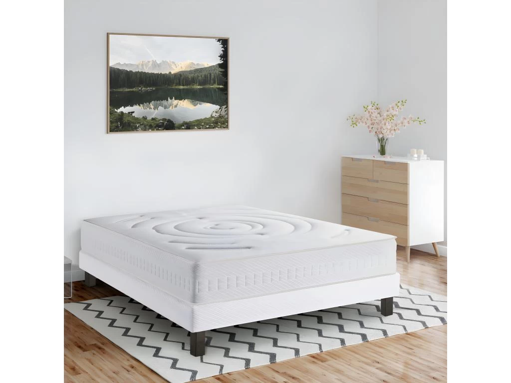 Influence-R - Matelas 100% Ressorts Et Latex, Accueil Enveloppant - Dimensions - 140x190 Cm – Image 2