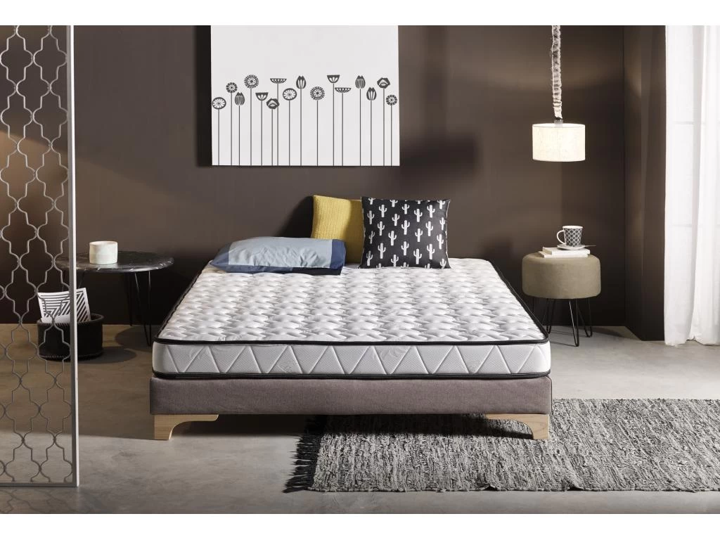 Matelas Mousse Mémoire Luxe Aloe Vera 150x190 Hauteur 16cm±2 – Image 2