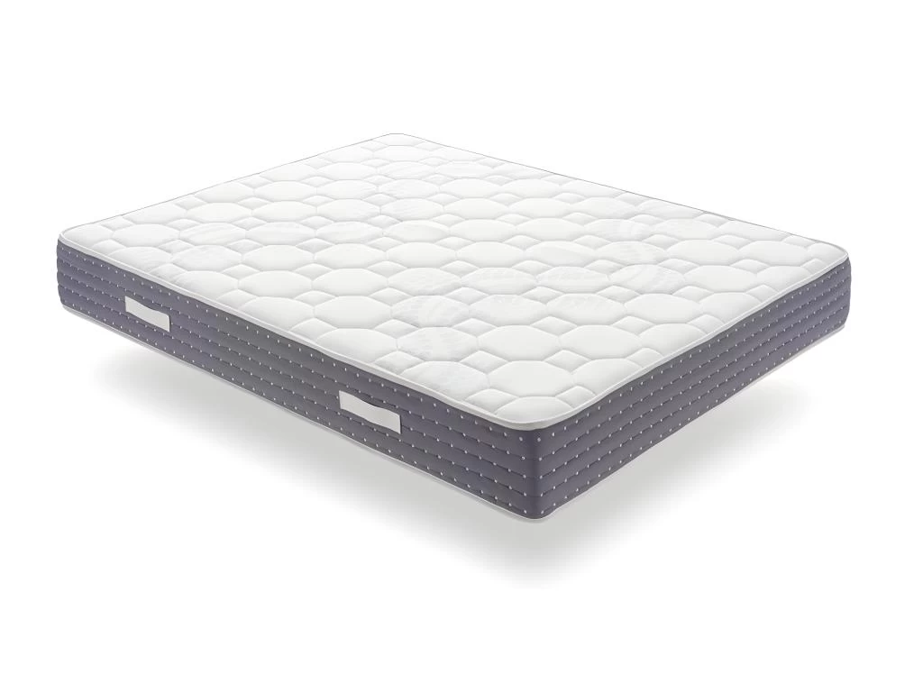 Matelas Visco Spring 180 X 200 Memory Nature Hauteur 30cm +/-2 Avec Visco Gel + Supersoft.