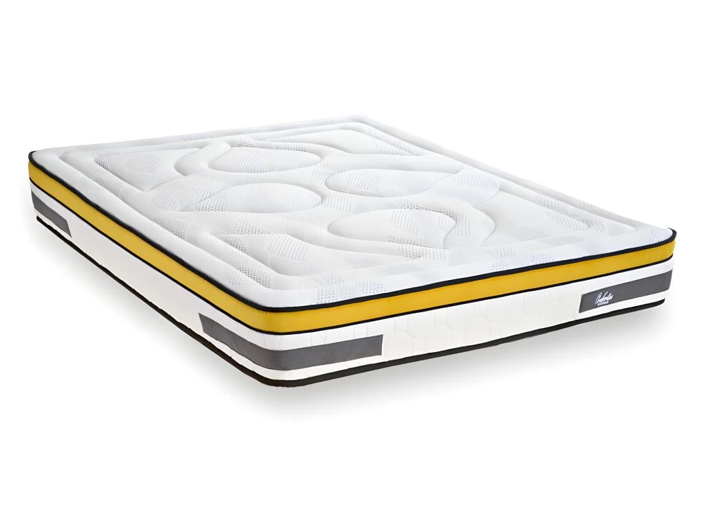 Matelas Aubertin Ressorts Ensachés Accueil Mémoire De Forme - 24cm - 160 X 200 Cm