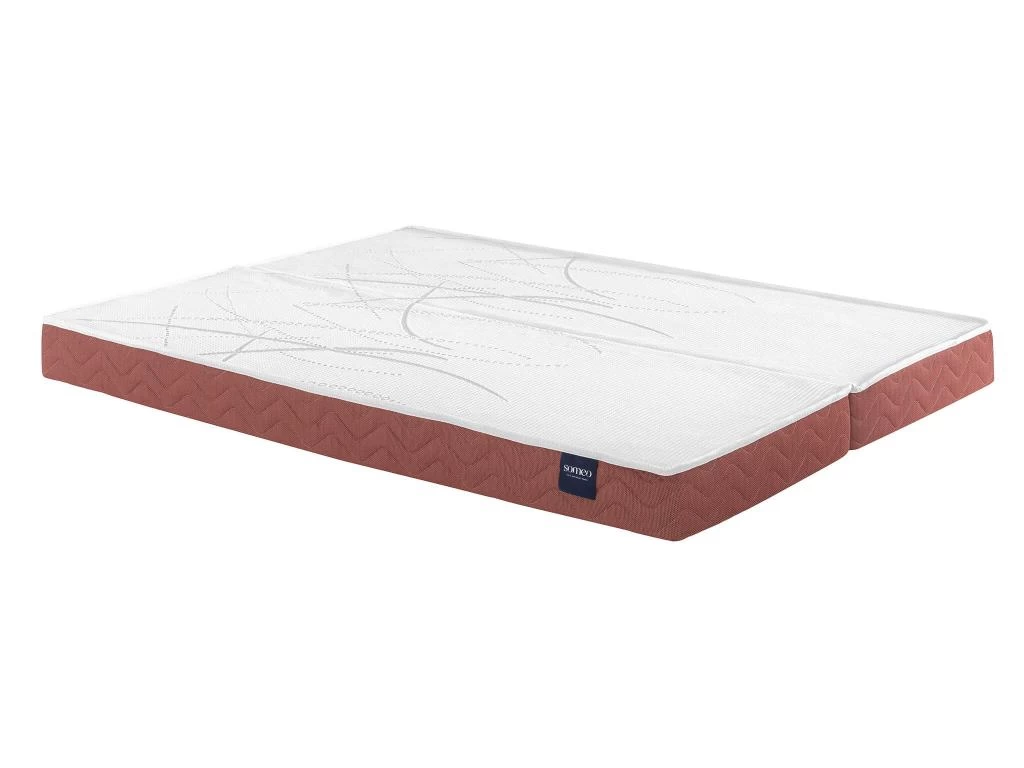 Matelas Clic-clac 100% Latex Crépuscule 400 - SOMEO 70+70x190