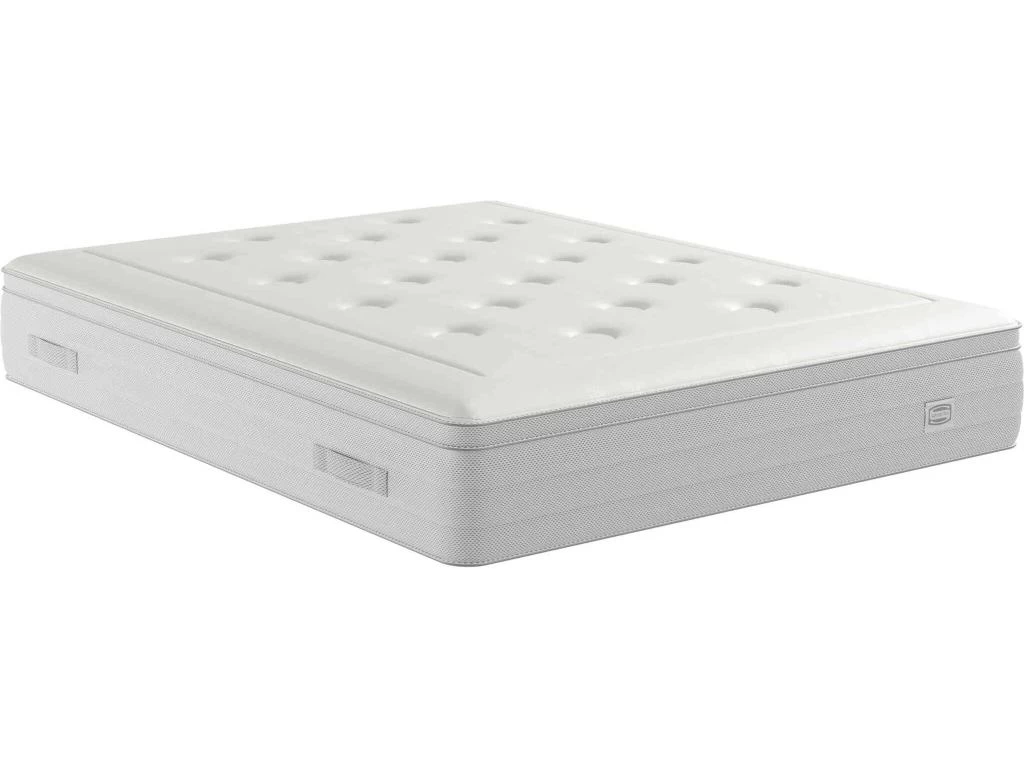 Matelas Simmons Ressorts Ensachés + Mousse Mémoire Grand Confort 33cm SW6 180x200