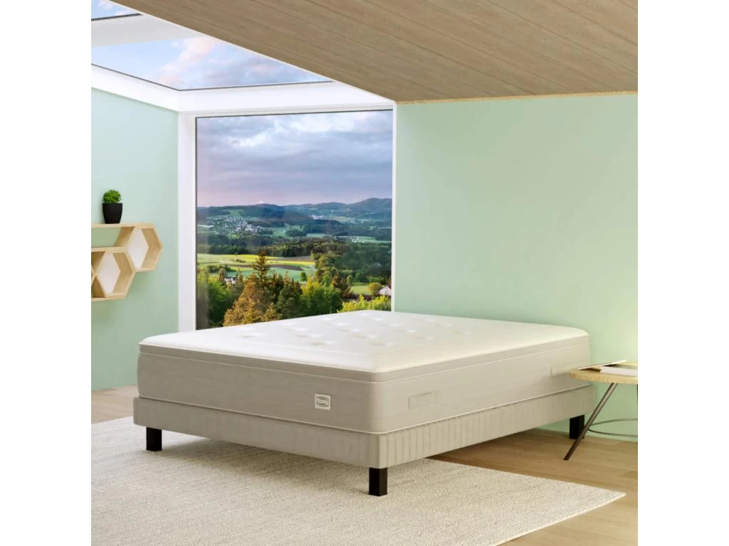 Matelas Simmons Ressorts Ensachés + Mousse Mémoire Grand Confort 33cm SW6 180x200 – Image 6