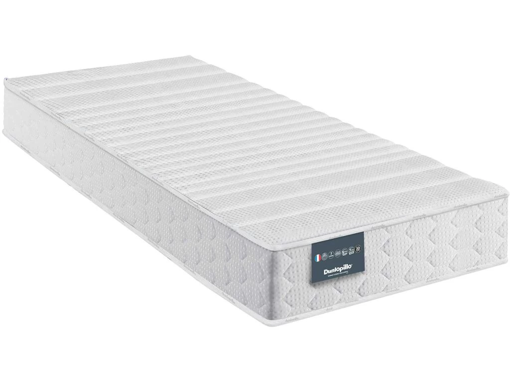 Matelas Pour Sommier Relaxation Dunlopillo 100% Latex 20cm DAHLIA 90x200