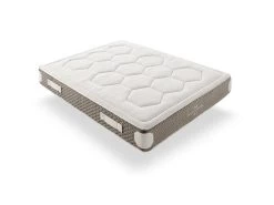 Matelas 90x200 Royal Madeira | Ressorts Ensachés Healthy Spring & Mémoire De Forme Hr | équilibre Entre Fermeté Et Douceur | 25cm D'epaisseur | Absorbe Efficacement Le Son Et Les Vibrations