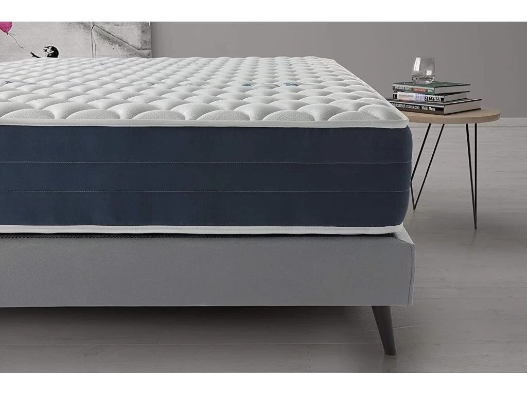 Matelas 140x190 Mousse Real Confort | Mousse à Mémorie De Forme Visco Soft® | épaisseur 25 Cm - Double Face été-hiver – Image 2