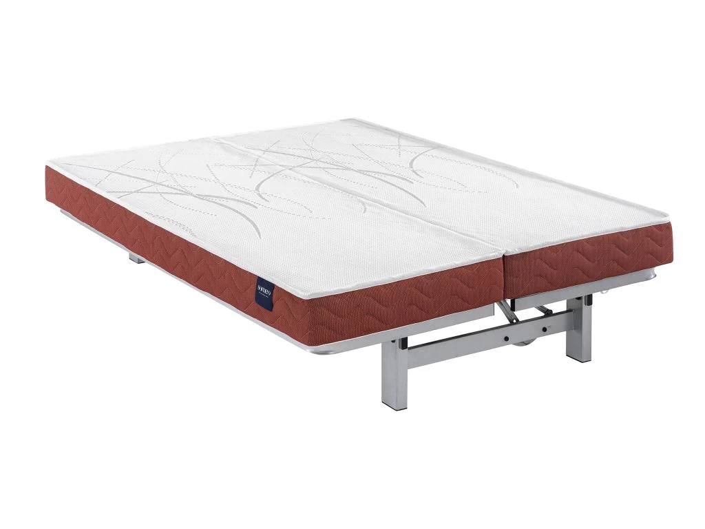 Matelas Clic-clac 100% Latex Crépuscule 400 - SOMEO 60+60x190 – Image 8