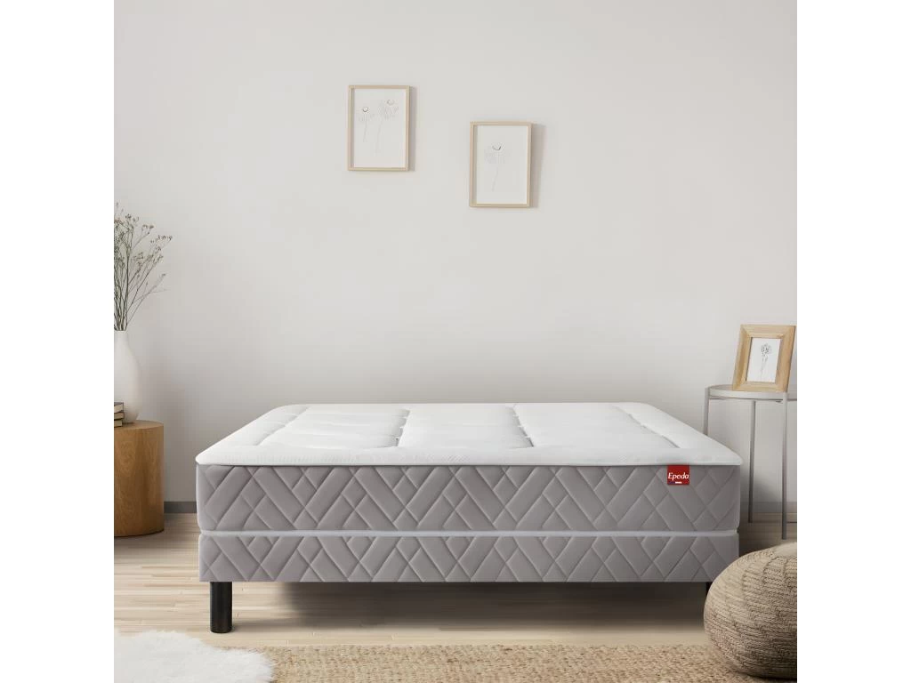 Clémaé - Matelas à Ressorts Et Latex, Accueil équilibré - Dimensions - 160x200 Cm – Image 2