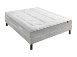 Clémaé - Matelas à Ressorts Et Latex, Accueil équilibré - Dimensions - 180x200 Cm