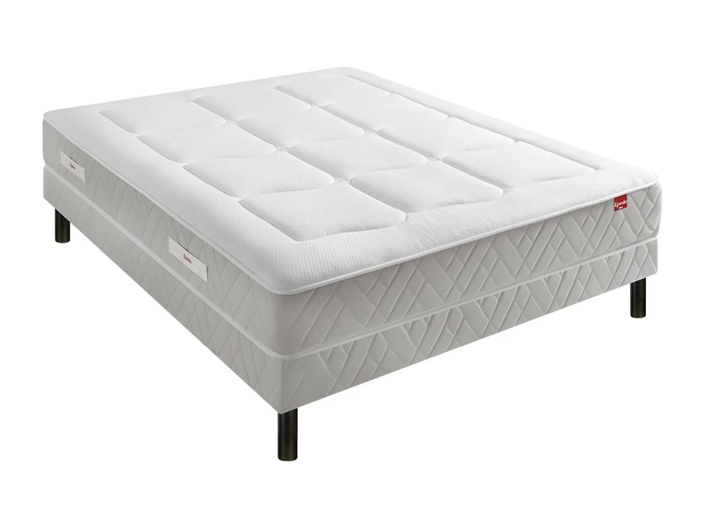 Clémaé - Matelas à Ressorts Et Latex, Accueil équilibré - Dimensions - 180x200 Cm