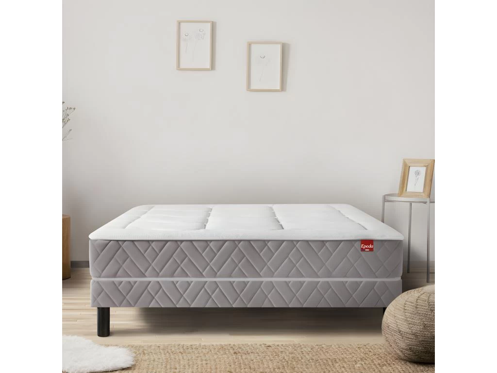 Clémaé - Matelas à Ressorts Et Latex, Accueil équilibré - Dimensions - 180x200 Cm – Image 2
