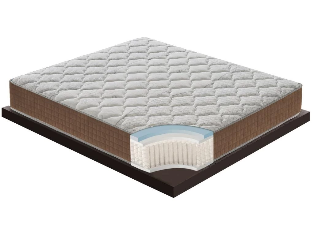 Matelas 1600 Ressorts Ensachés Et Mousse à Mémoire à 9 Zones - 25cm De Hauteur – Orthopédique 140x200 Cm – Image 2