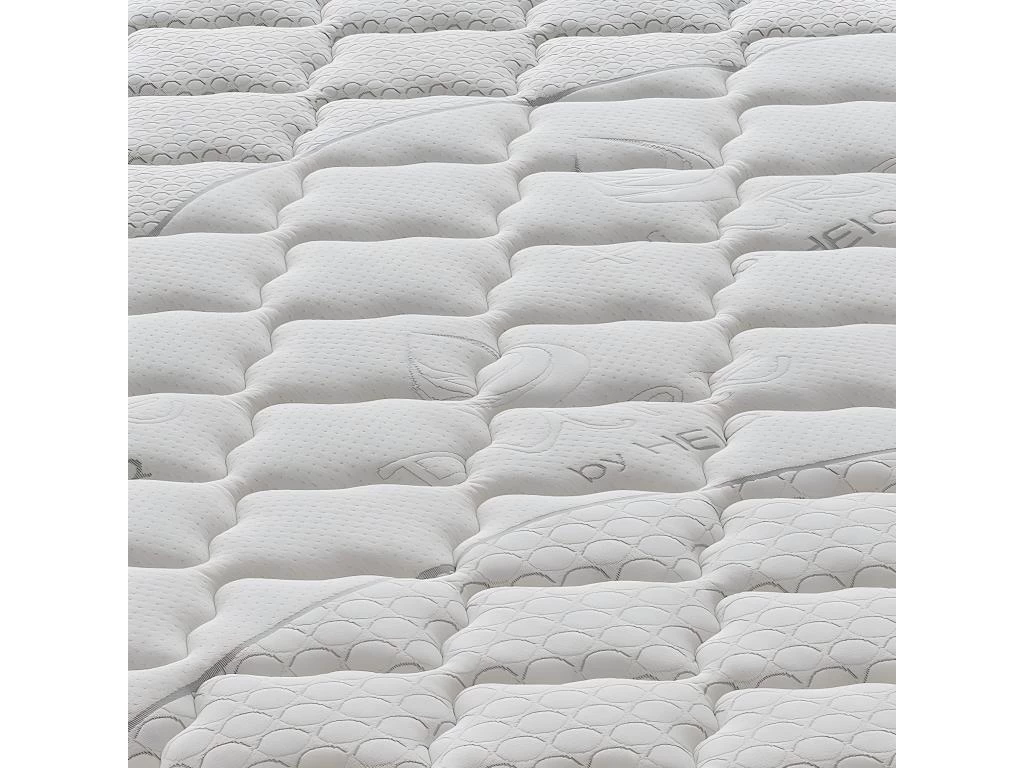 Matelas 1600 Ressorts Ensachés Et Mousse à Mémoire à 9 Zones - 25cm De Hauteur – Orthopédique 140x200 Cm – Image 4
