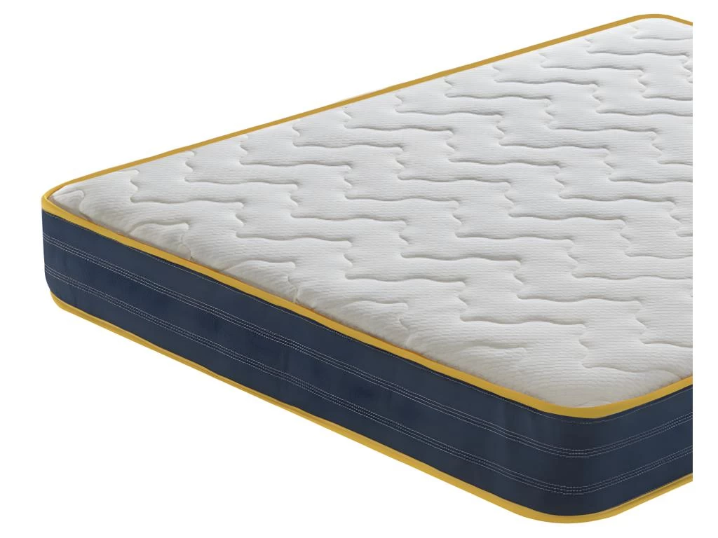 Matelas Ressorts Ensachés Et Mousse Mémoire à 9 Zones Différenciées - 23 Cm De Hauteur - Anatomique 140x200 Cm – Image 2