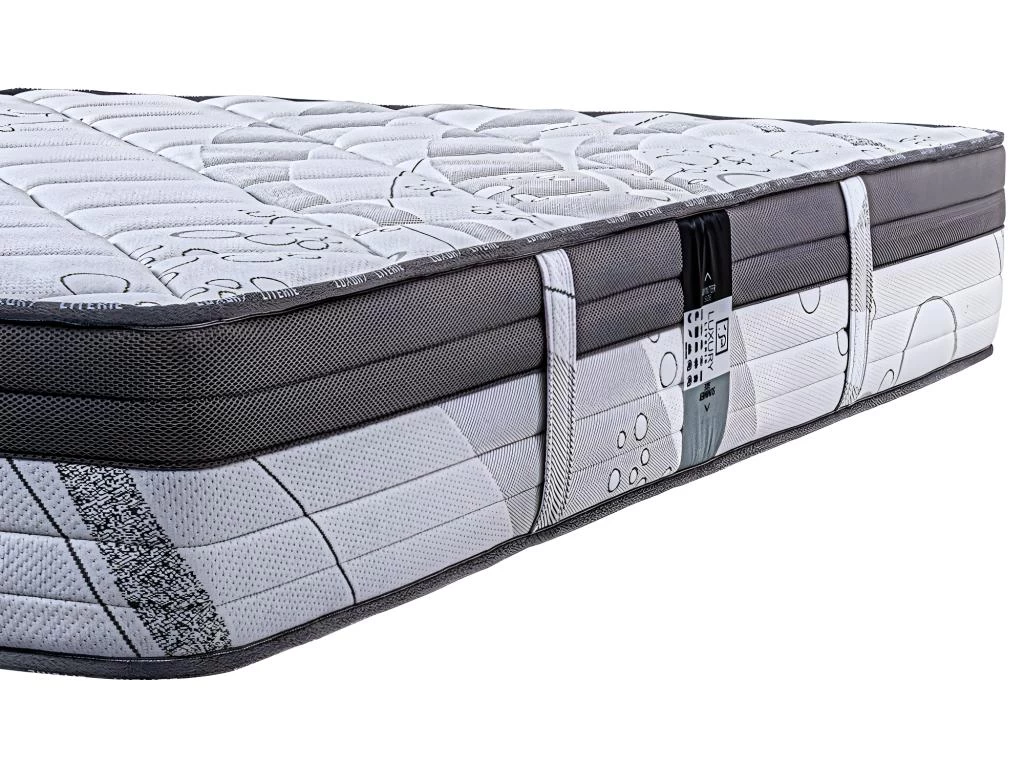 Matelas 180x200 Cm Viscoplus, Mémoire De Forme, 10 Zones De Confort, Indépendance Du Couchage, Réversible, Orthopédique, 26 Cm – Image 2