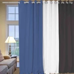 Rideaux à œillets Panama 135x250 Cm