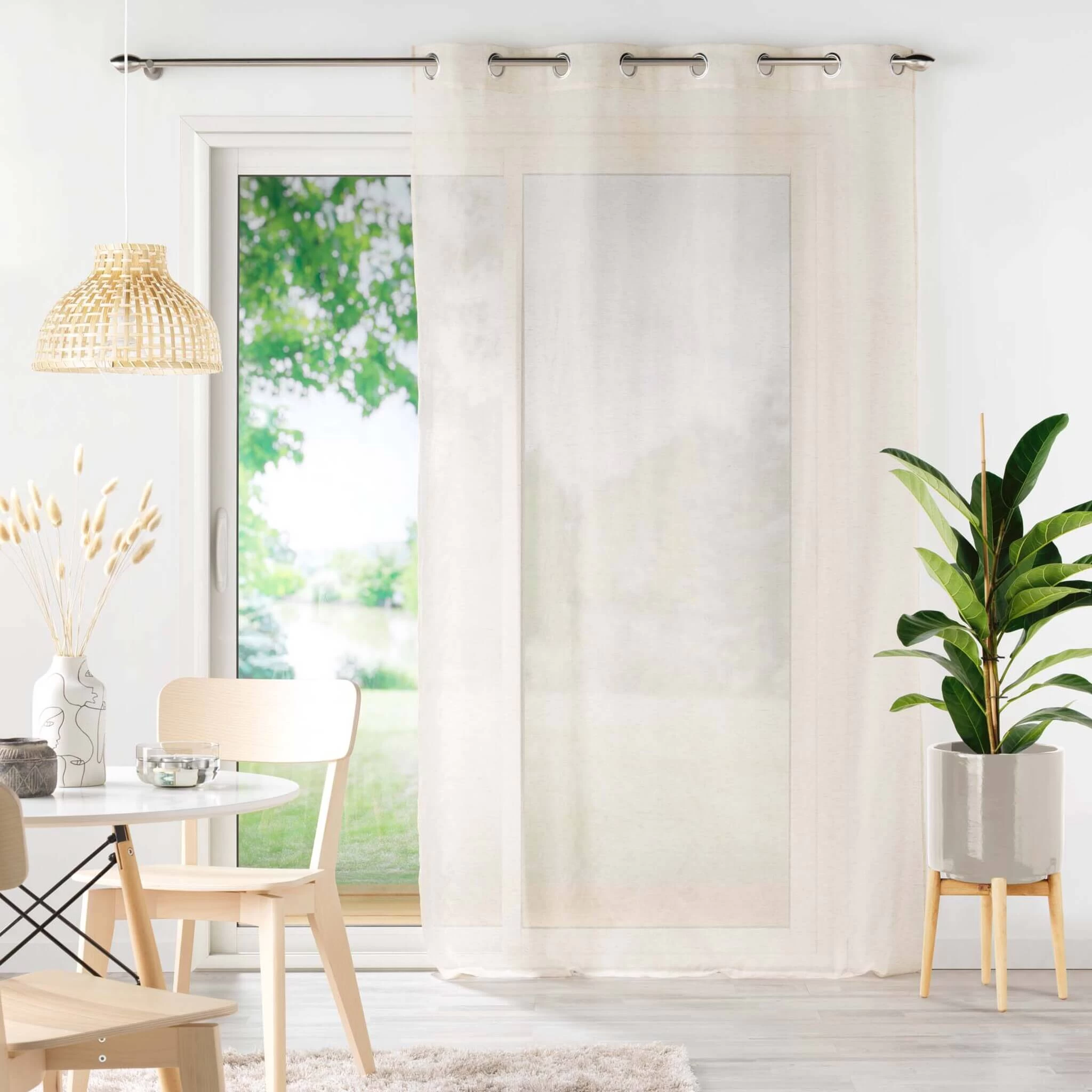 Voilage à œillets Norine 140x240