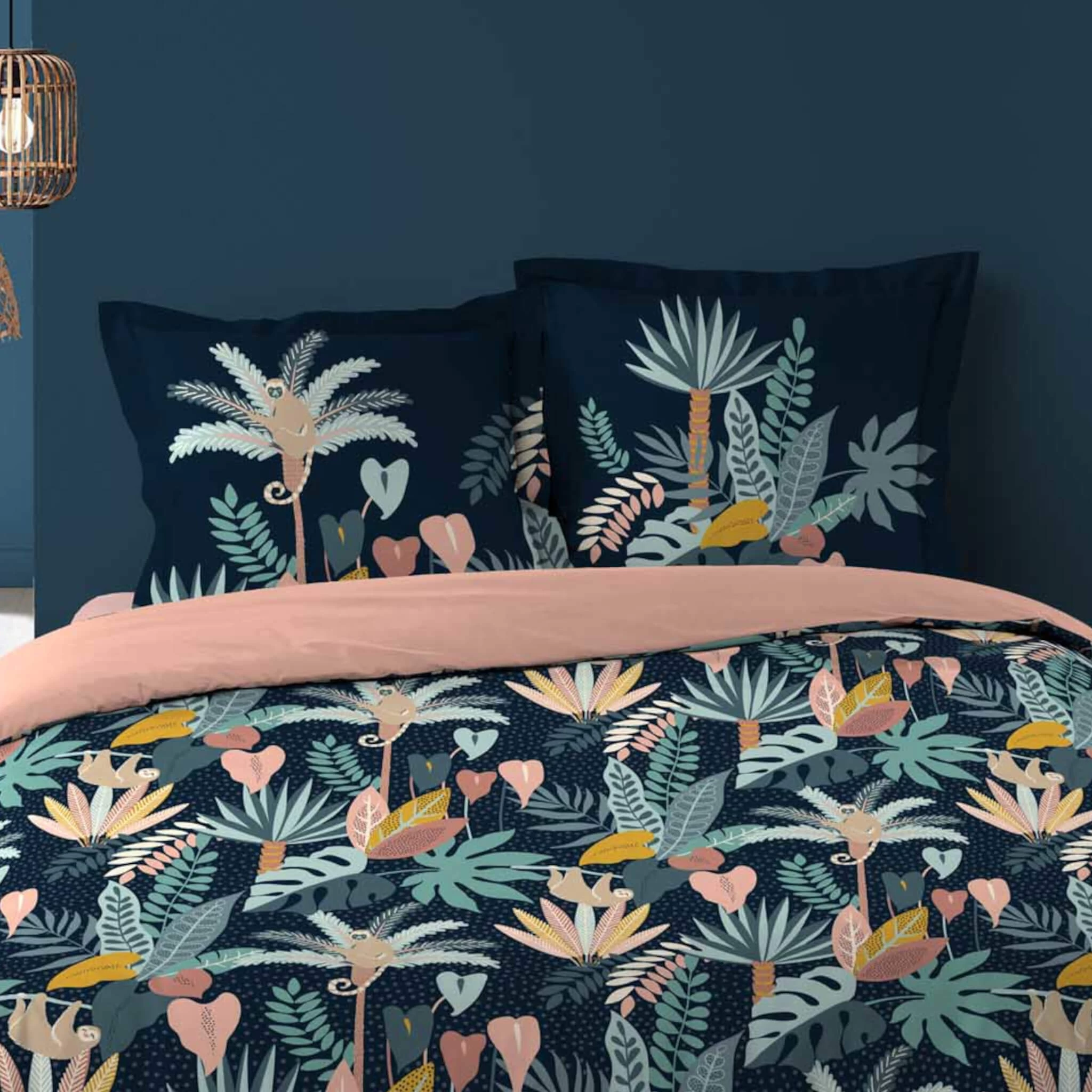 Parure De Lit Guinea Bleu – Image 2