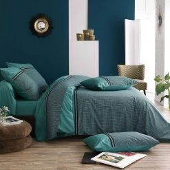 Parure De Lit Percale Gustav - Tradilinge