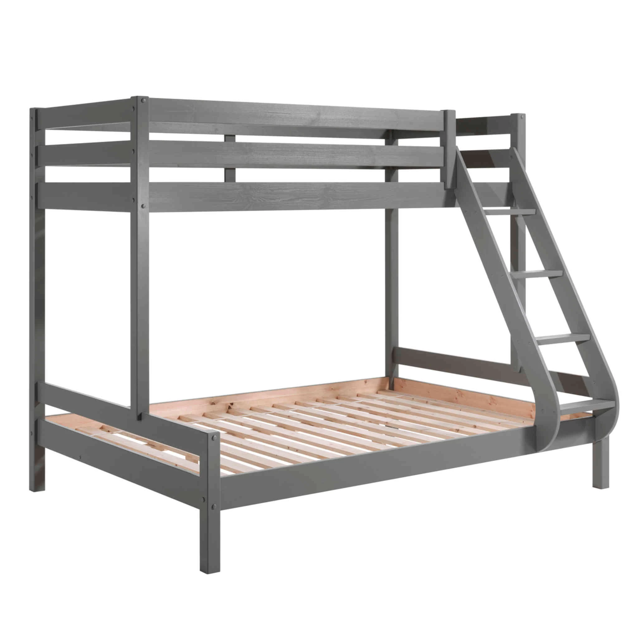 Lit Superposé En Pin Massif Laqué – Image 2