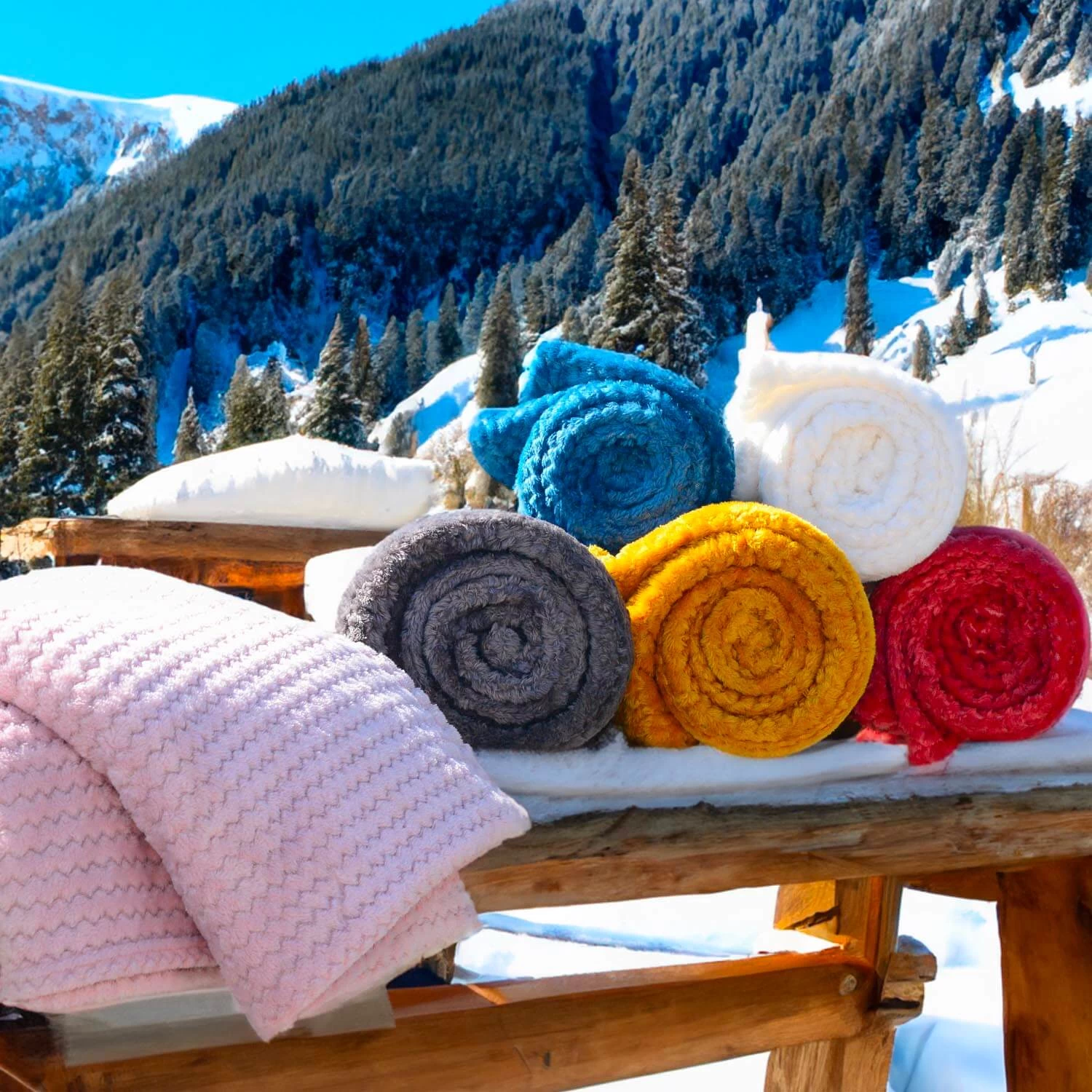 Plaid Cocooning 120x160 Cm – Image 2