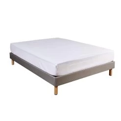Protège Matelas Anti-acariens Microstop Molleton Imperméable - Bonnet 27 Cm