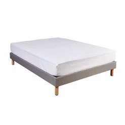 Protège Matelas Molleton 100% Coton - Bonnet 27 Cm
