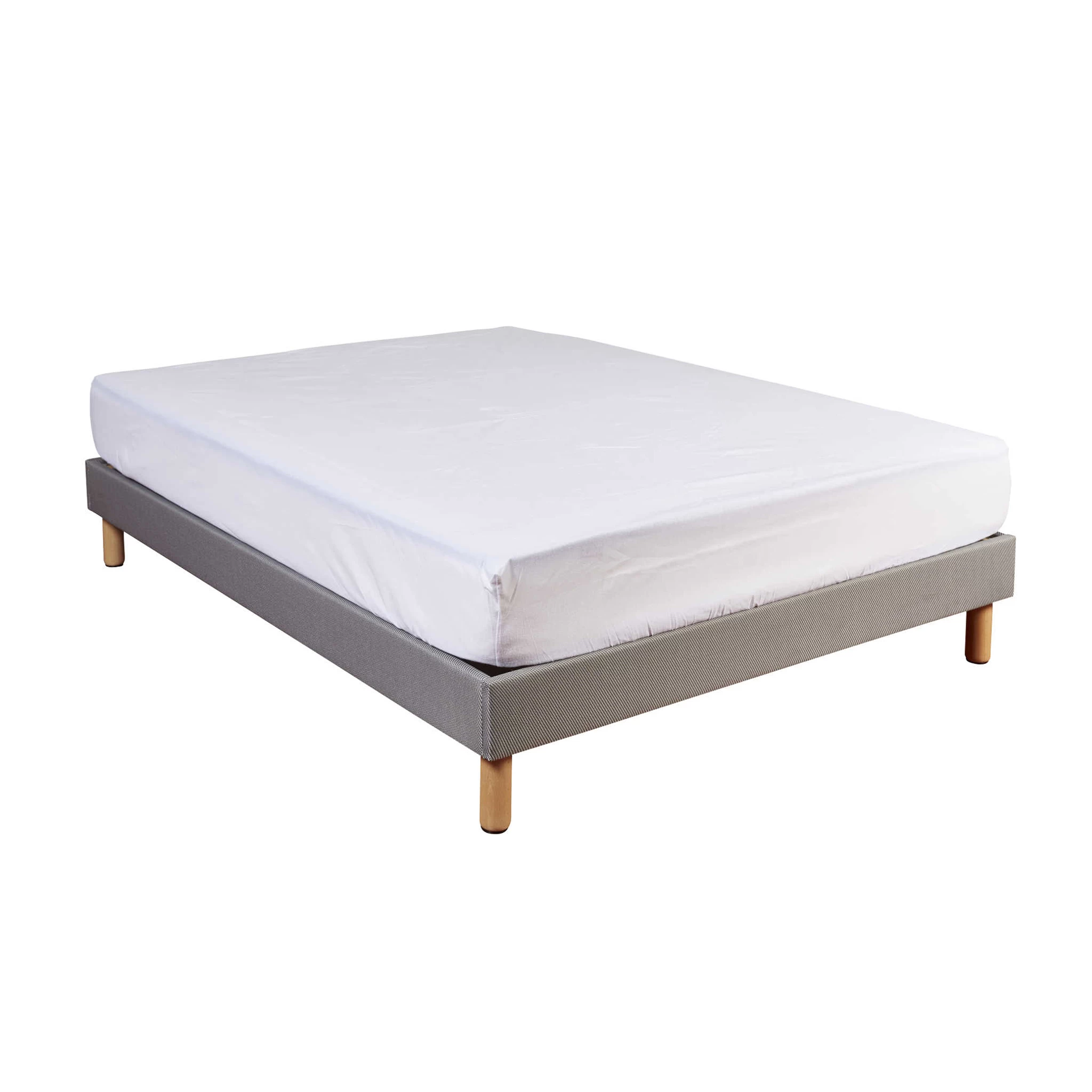 Protège Matelas Molleton 100% Coton - Bonnet 27 Cm