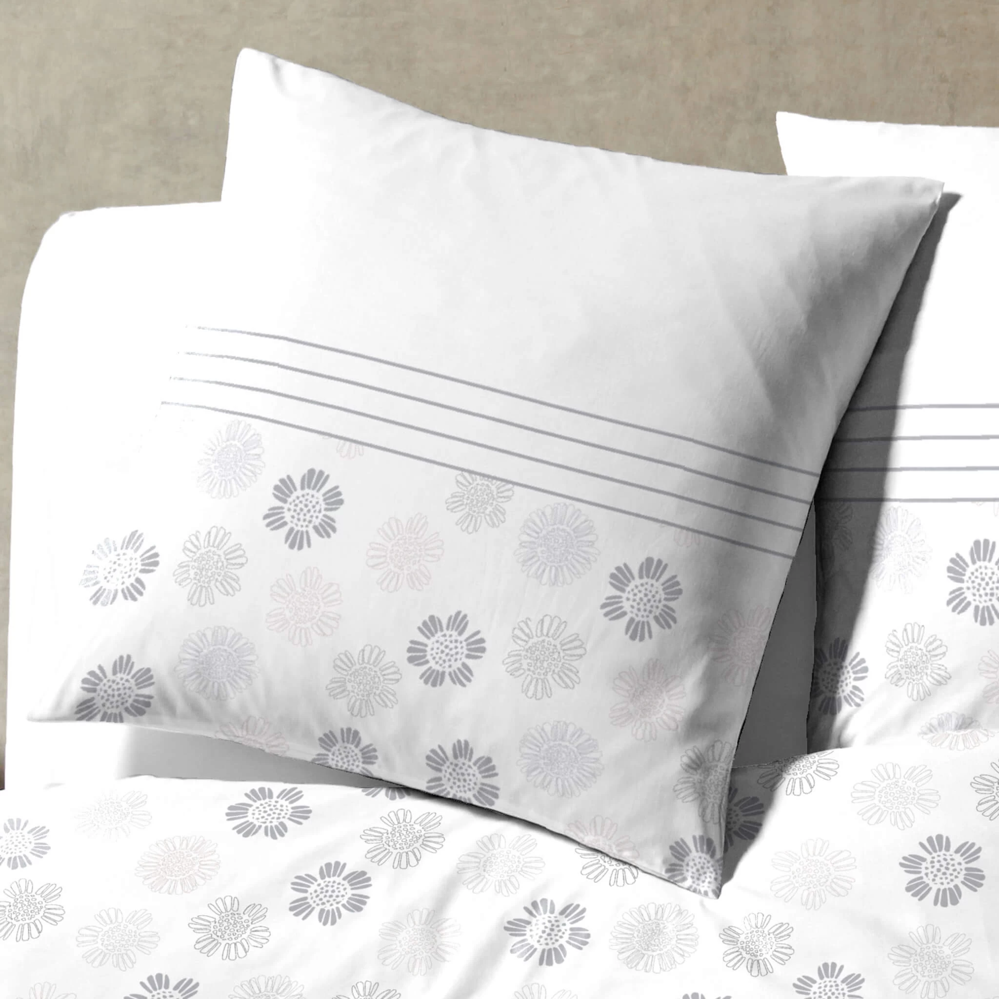 Parure De Lit Reine Blanc – Image 2