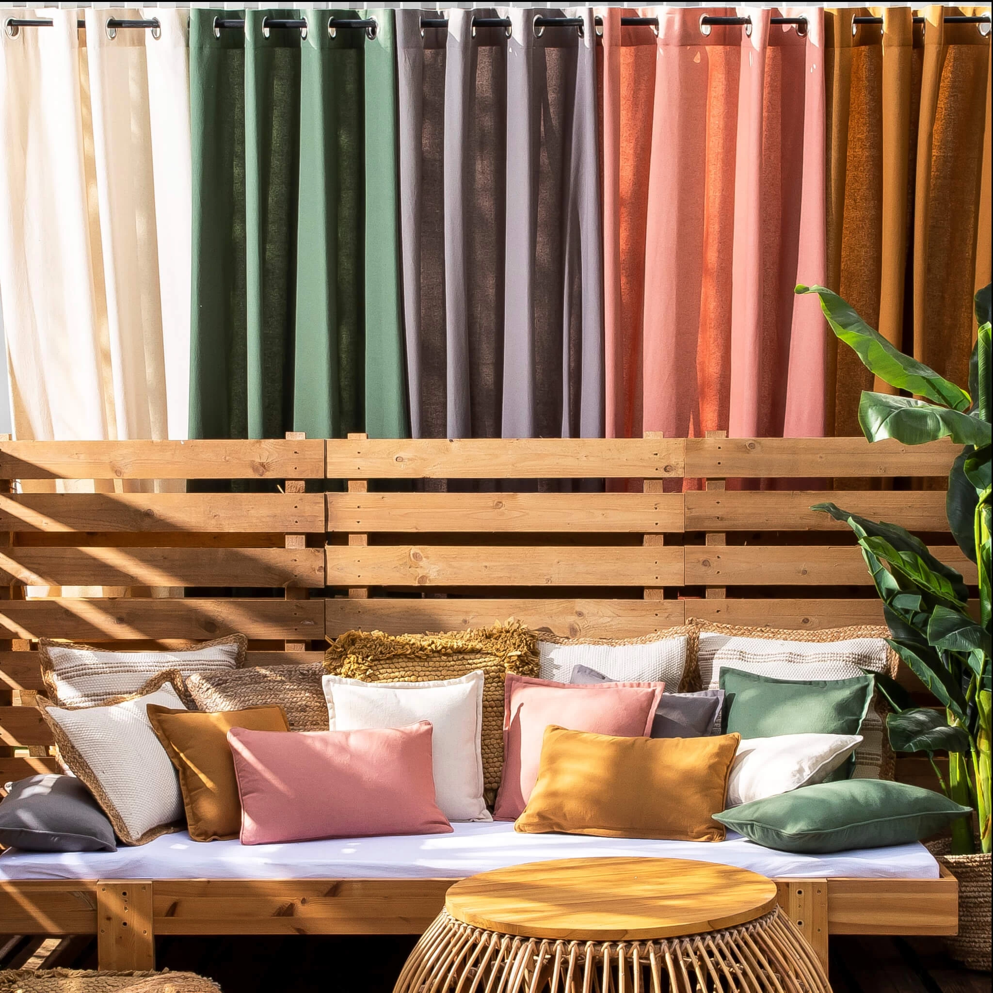 Rideau à œillets En Coton Recyclé 135x250 – Image 9