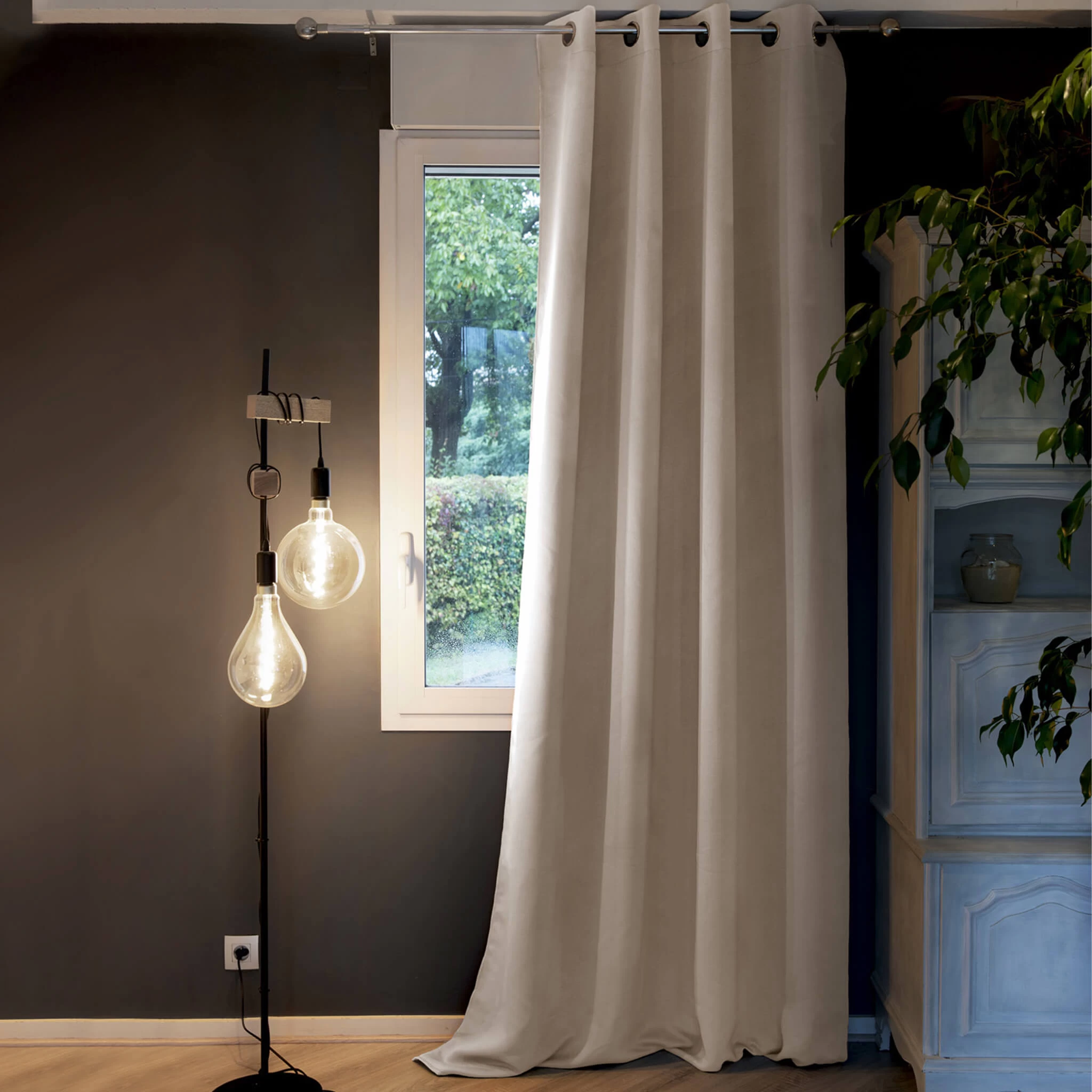 Rideau Occultant Thermique à œillets 140x260 – Image 8