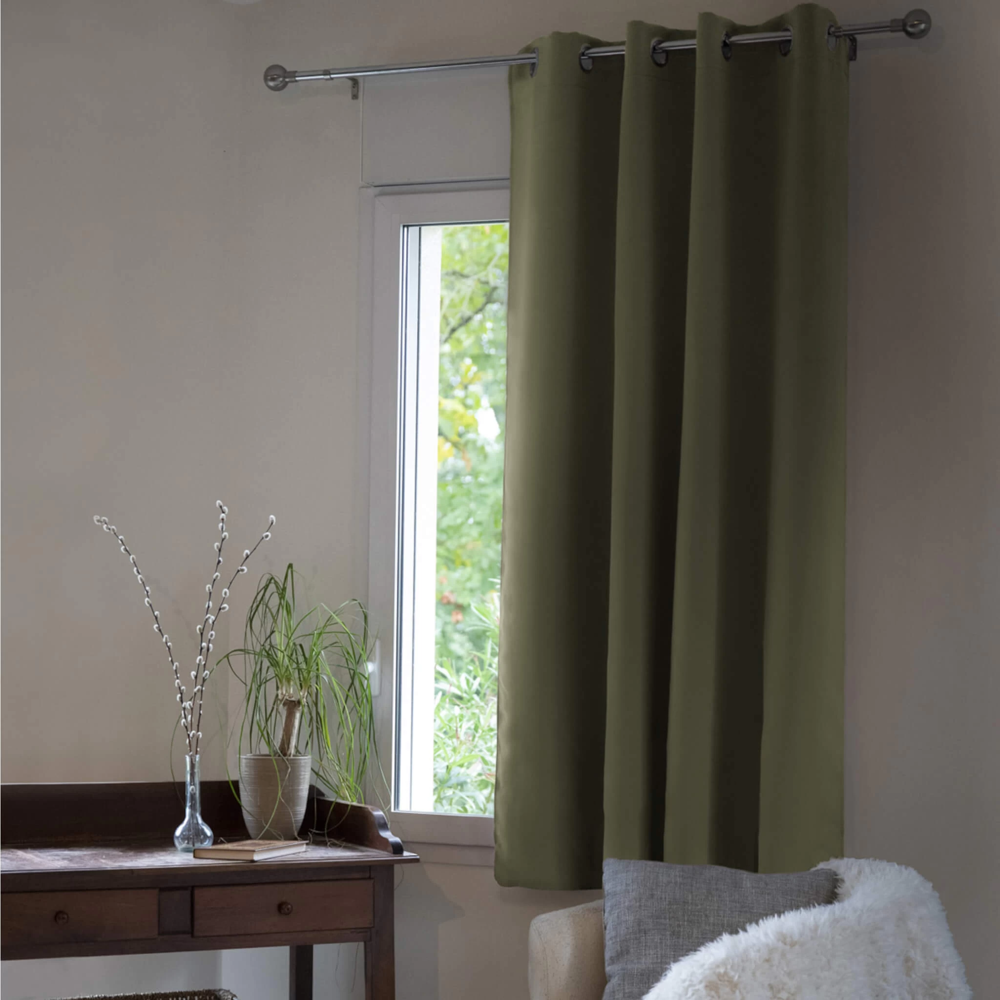 Rideau Occultant Thermique à œillets 140x180 – Image 8