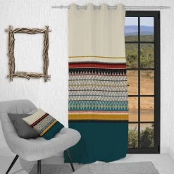 Rideau à œillets Evasion 135x250 Cm