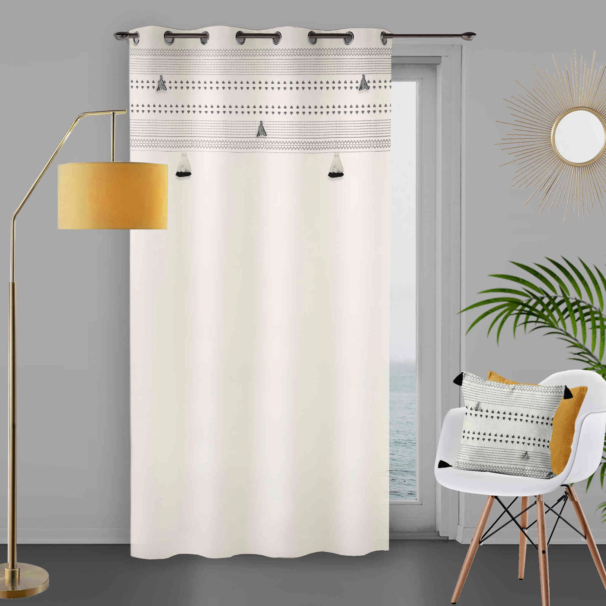 Rideau à œillets Tibet 135x250 Cm