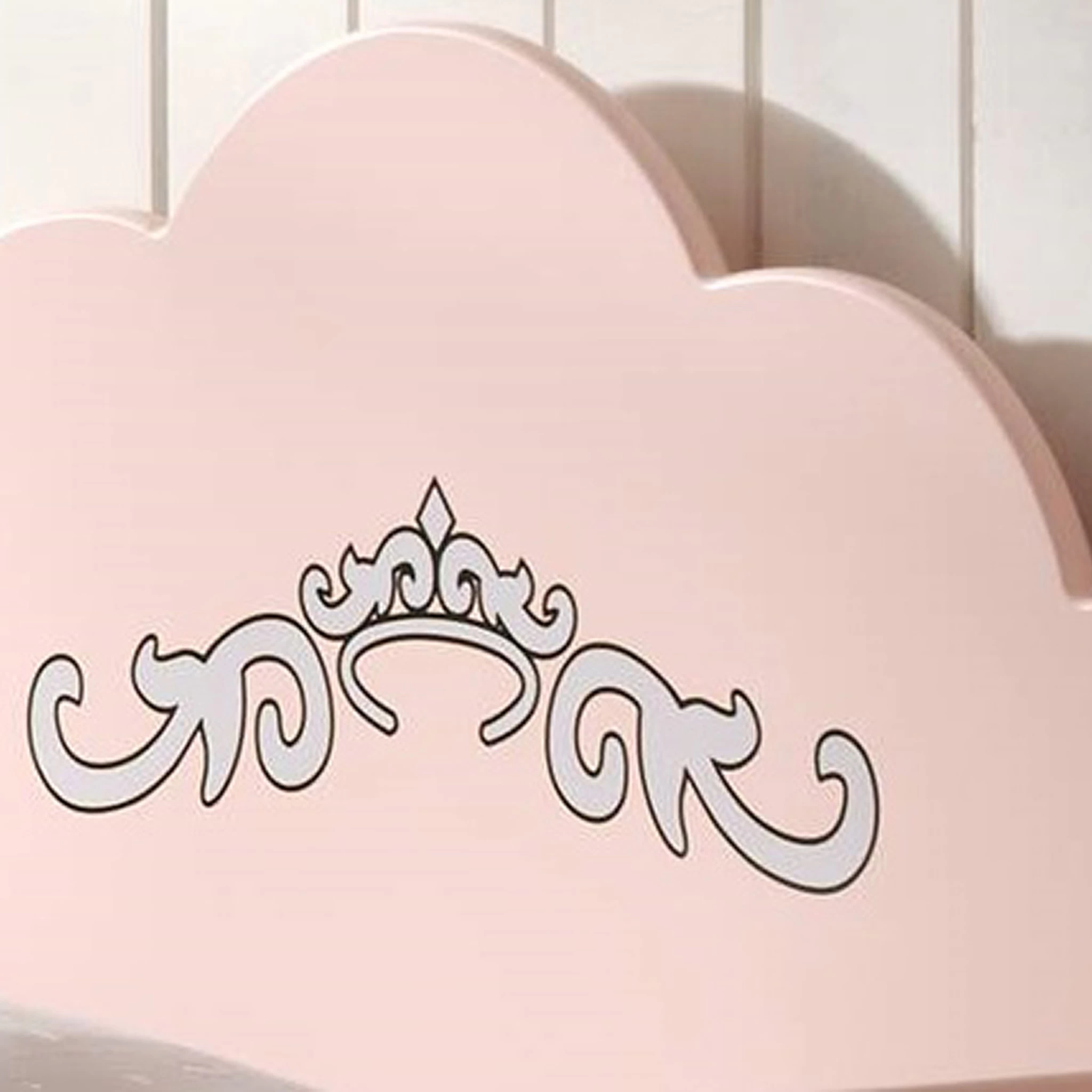 Lit Enfant Voiture Princesse Avec Sommier 90x200 – Image 2