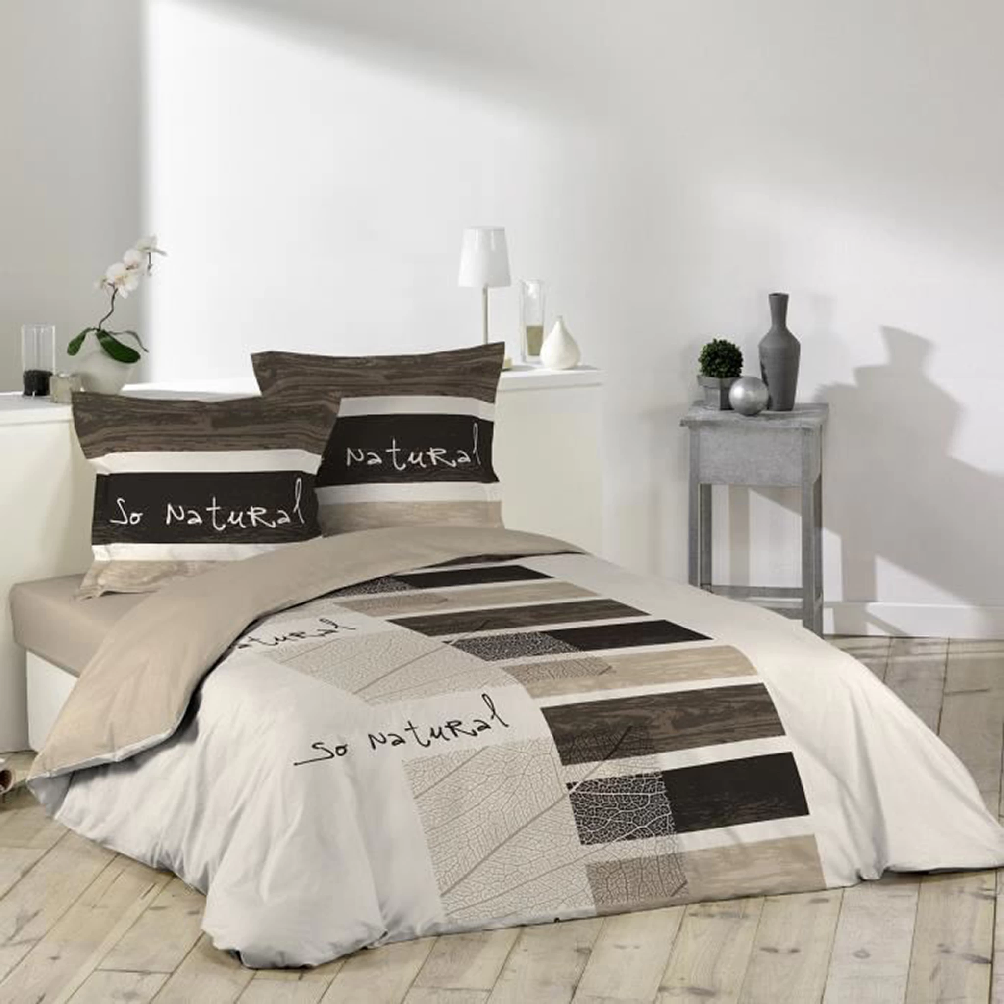 Parure De Lit So Natural 260x240 - Douceur D'intérieur