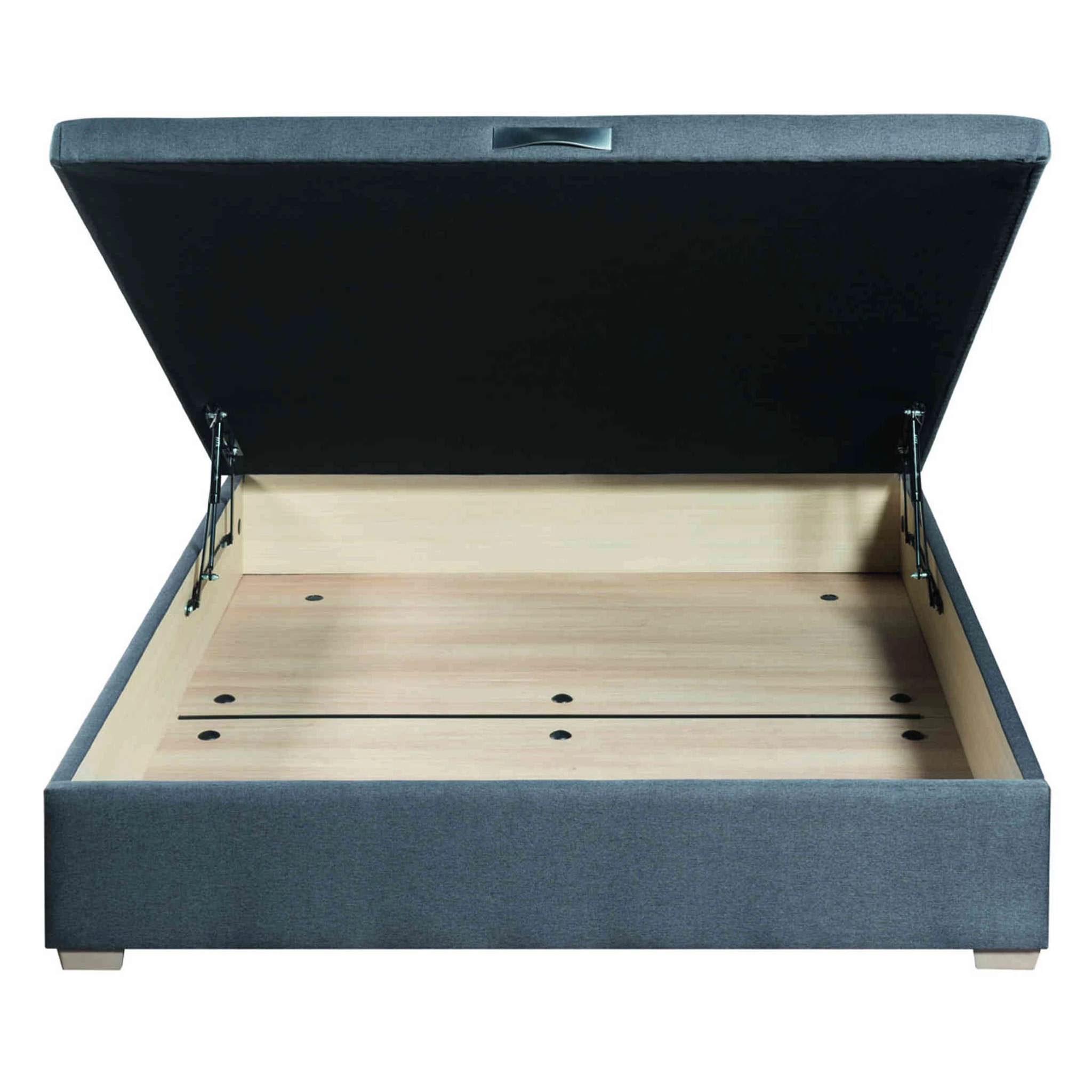 Sommier Lit Coffre En Kit Anthracite Epeda KALYPSO – Image 3