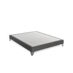Sommier Tempur Déco Encastrable Anthracite
