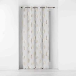 Rideau à œillets Sunny Gold 140x260 Cm