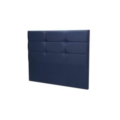 Tête De Lit Déco Cozy Chiné Bleu Nuit - Merinos