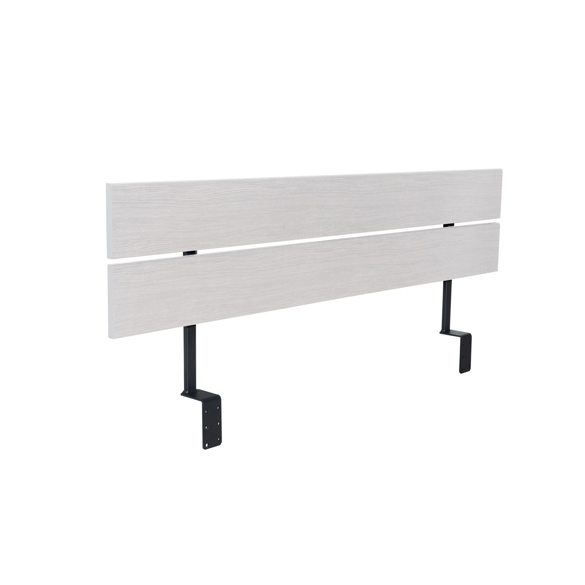 Sommier électrique De Relaxation 140x190 + Tête De Lit Imitation Frêne Blanc – Image 2