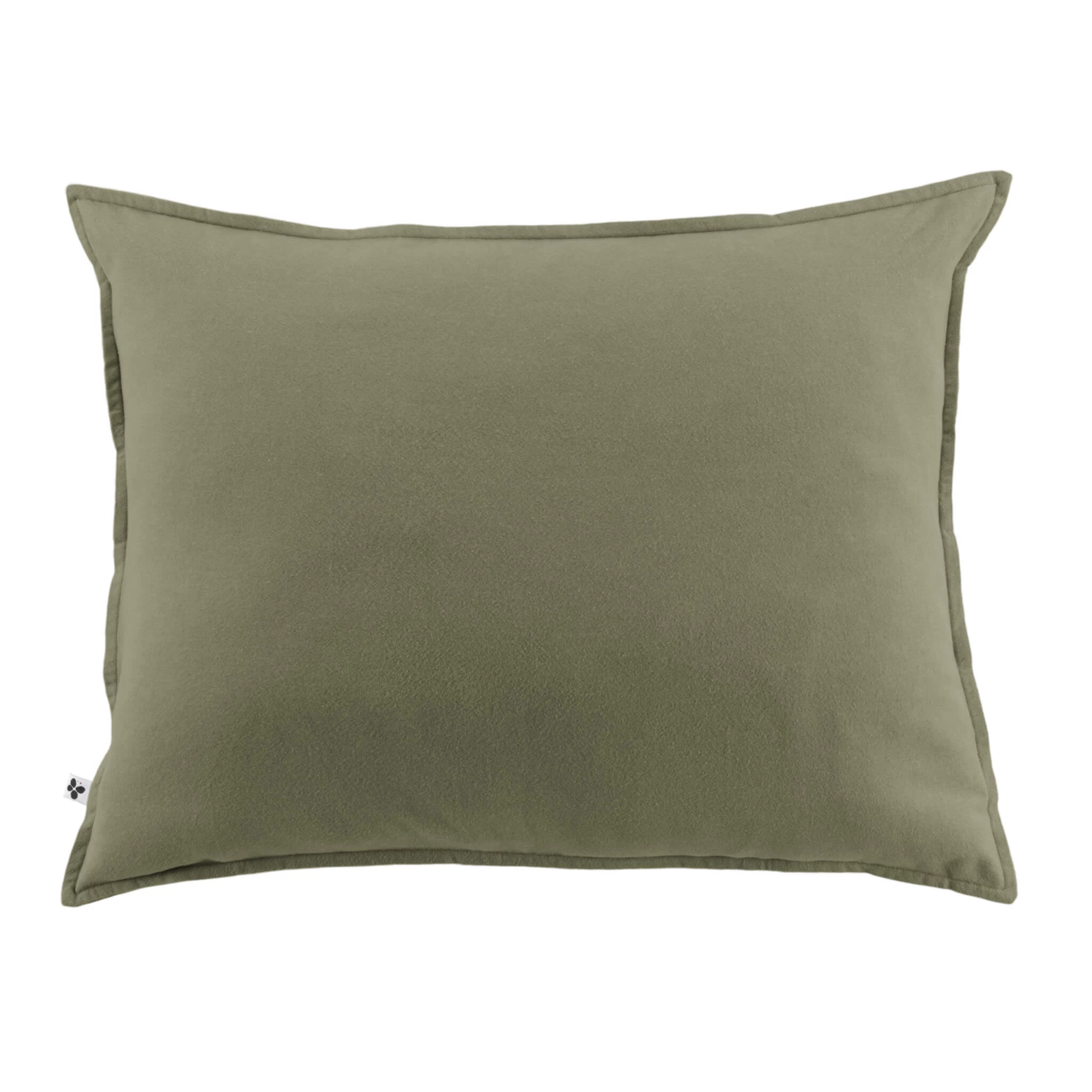 Taie D'oreiller Flanelle Kaki – Image 2