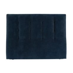 Tête De Lit Déco Telica Velours Bleu - Bultex
