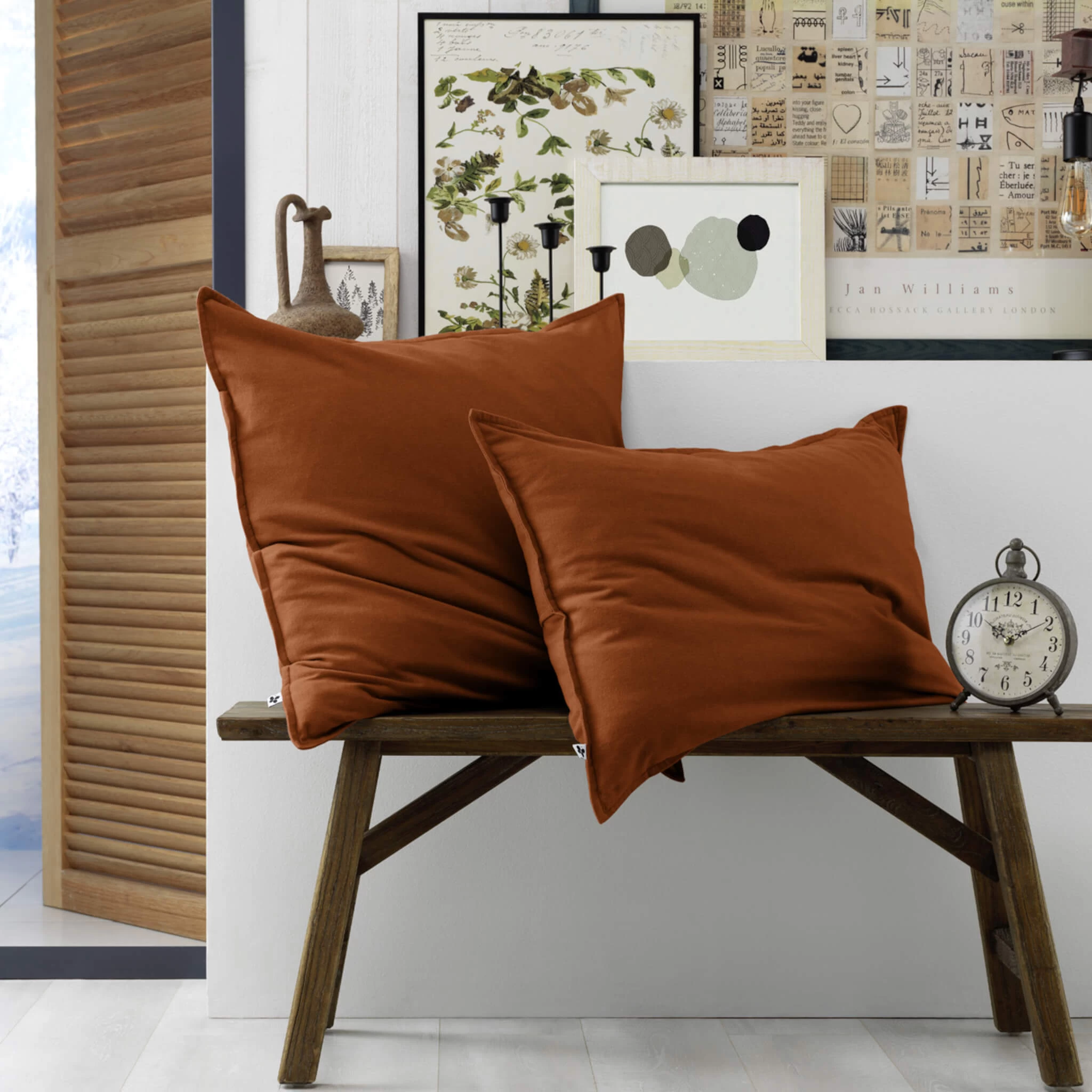 Parure De Lit Flanelle Orange – Image 4