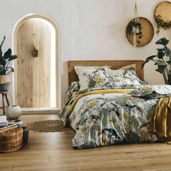 Parure De Lit Toco Vert - Tradilinge