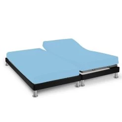 Drap Housse Bleu Ciel TPR Jersey Extensible