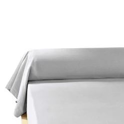 Taie De Traversin Flanelle Gris