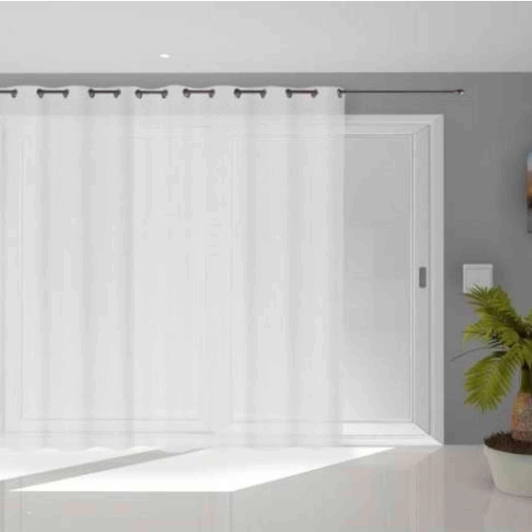 Voilage à œillets Dolly Blanc – Image 2