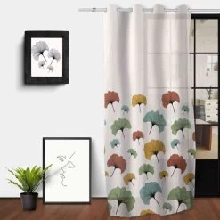 Voilage à œillets Ginkgo 135x250 Cm